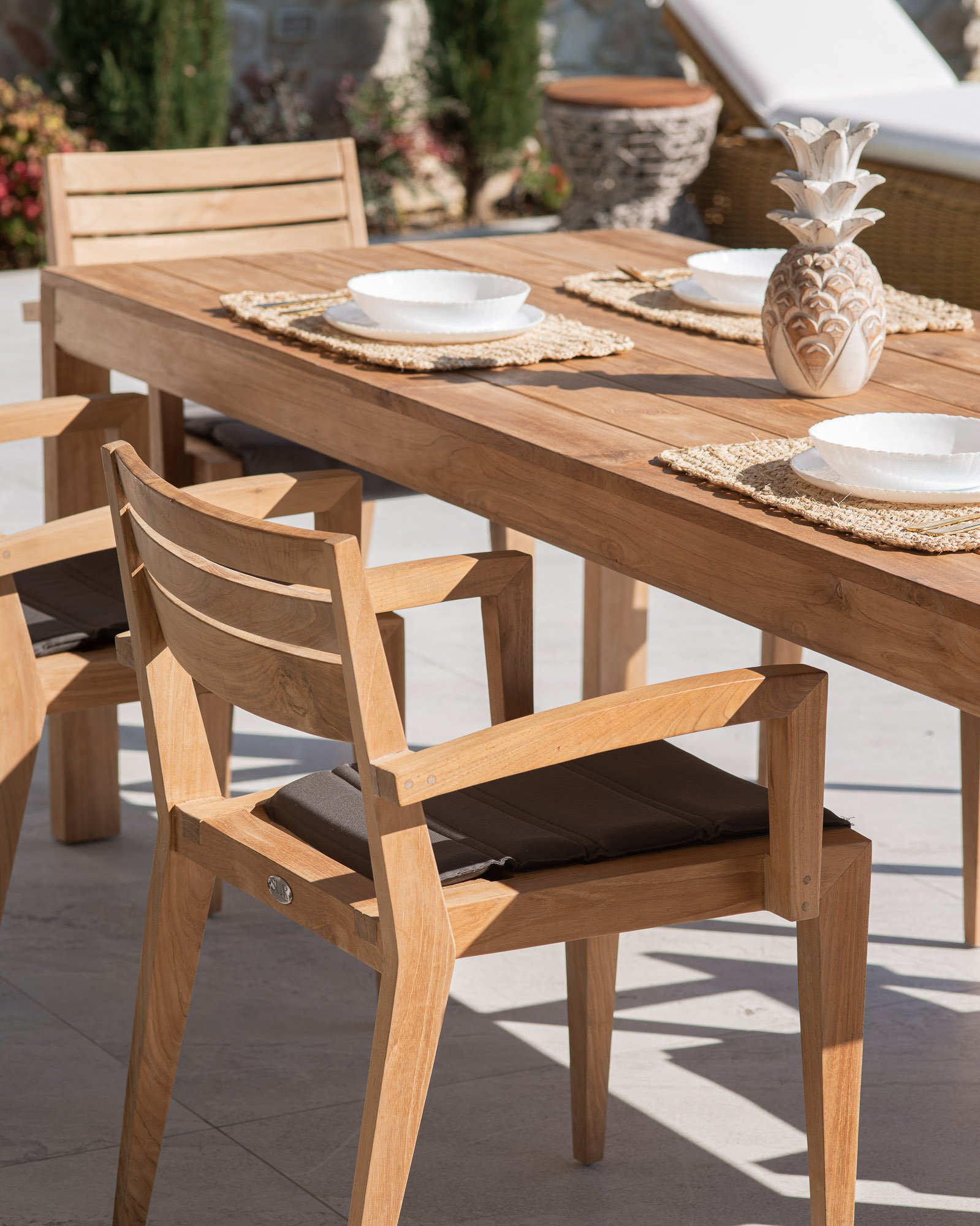 SABATU  DINING TABLE & JADE ARM CHAIR Thumbnail